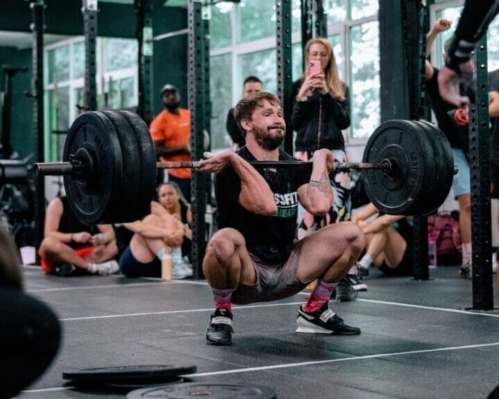 Man achieving new lift goal