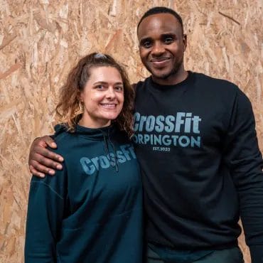 CrossFit Orpington Owners Favour and Magda Sulaiman
